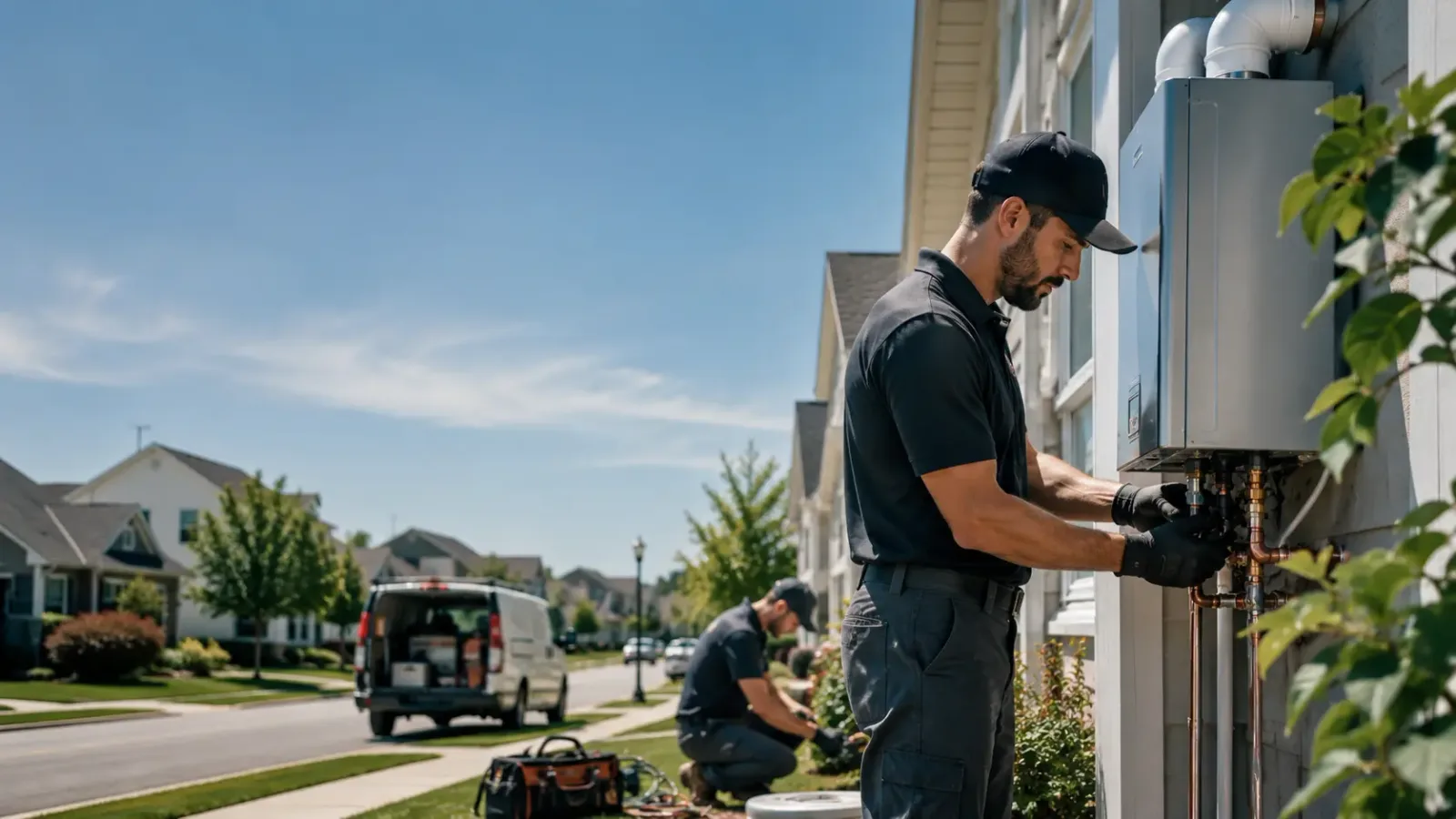 Tankless Water Heater Installation in Plover, WI
